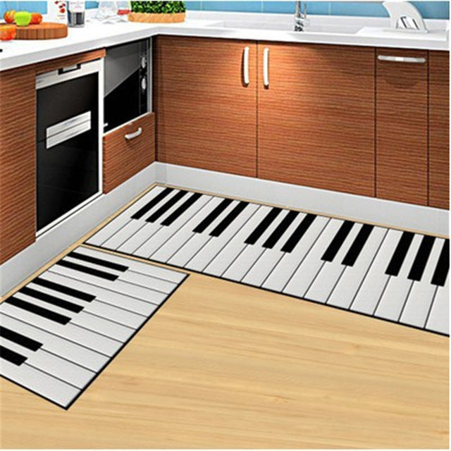 Rynx | Long Absorbent Patterned Non-Slip Kitchen Floor Mats