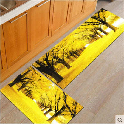 Rynx | Long Absorbent Patterned Non-Slip Kitchen Floor Mats