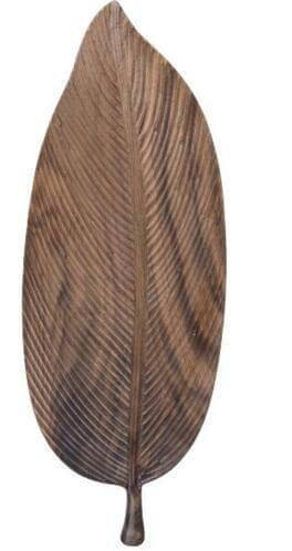 Rynx | Walnut Snack Tray Leaf Plates