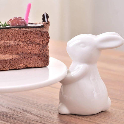 Rynx | Rabbit Ceramic Dessert Server Tray