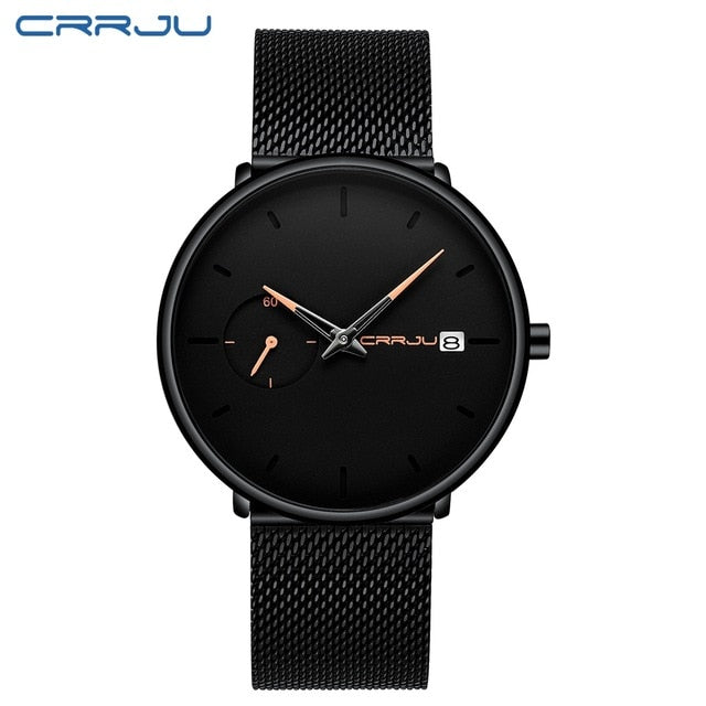 Rynx | Men's Luxury Water Resistant Sport Ultra Thin Dial Quartz Watch