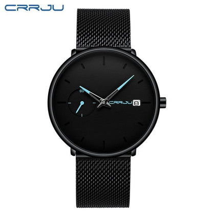 Rynx | Men's Luxury Water Resistant Sport Ultra Thin Dial Quartz Watch