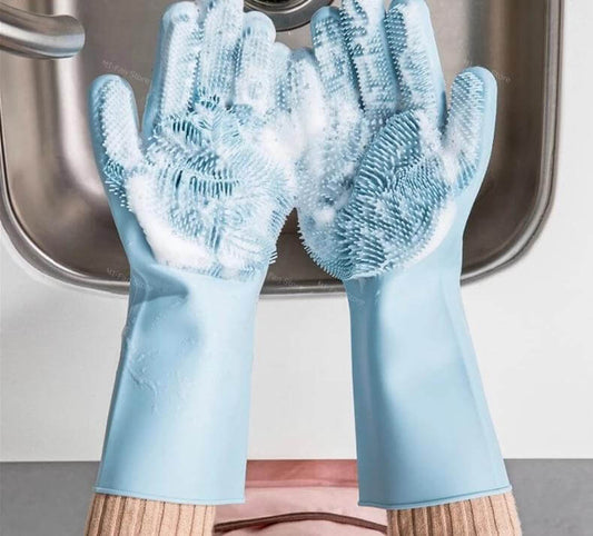 Rynx | Non-Slip Magic Silicone Cleaning Gloves