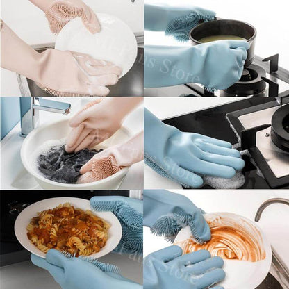 Rynx | Non-Slip Magic Silicone Cleaning Gloves