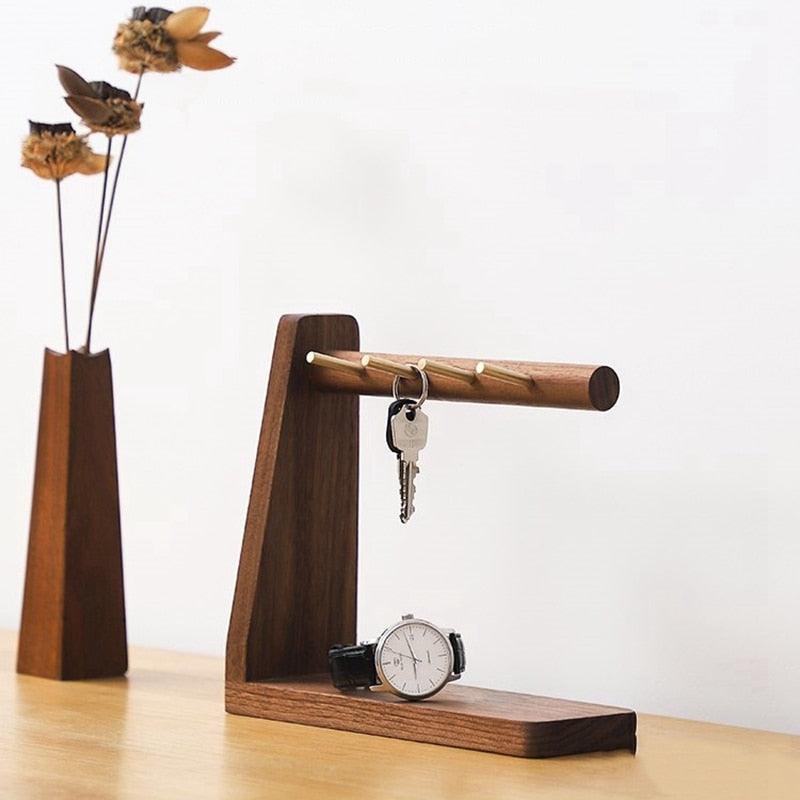 Rynx | KeyBranch Key Holder Stand | Multi-Purpose Key Organizer | Modern Design for Hallway & Office