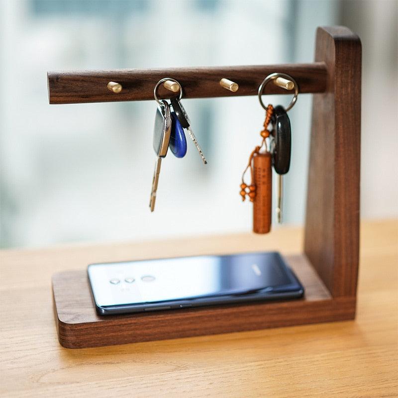 Rynx | KeyBranch Key Holder Stand | Multi-Purpose Key Organizer | Modern Design for Hallway & Office