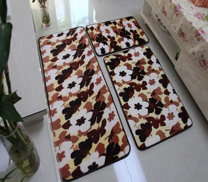 Rynx | 3 PC Soft Non-Slip Bath Mat Set