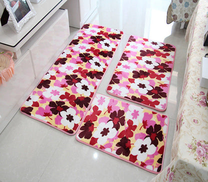 Rynx | 3 PC Soft Non-Slip Bath Mat Set