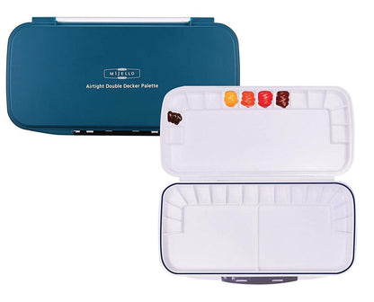 Rynx | Mijello MWP-1630 Dual-Level Watercolor Palette: The ideal artistic travel companion