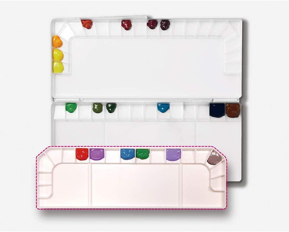 Rynx | 36-Color Impact-Resistant Watercolor Palette with Ergonomic Double-Handed Design