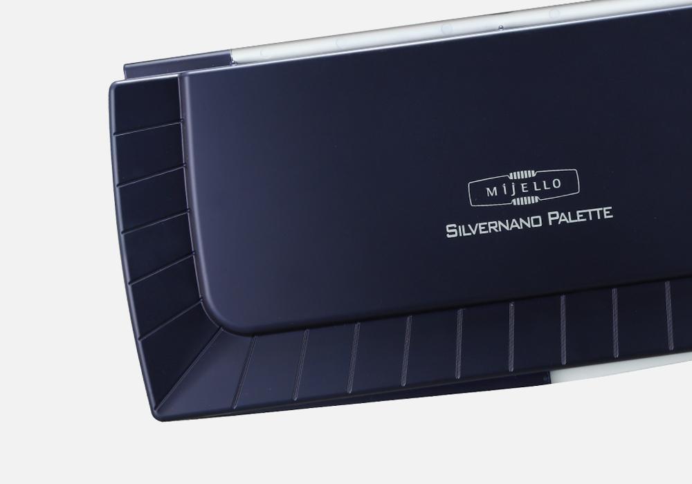 Rynx | 40-Well Silver Watercolor Mixing Palette for effortless color mixing