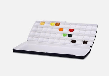 Rynx | 72-Well Double-Deck Watercolor Palette for Inspired Artistic Creations