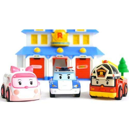 Rynx | Robocar Poli Rescue Headquarters Adventure Playset with Interactive Features and Collector Figures