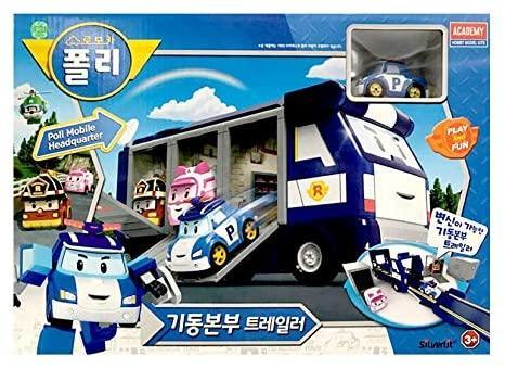 Rynx | Robocar Poli Mobile Transforming Adventure Playset with Diecast Vehicle