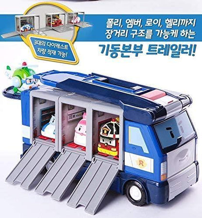 Rynx | Robocar Poli Mobile Transforming Adventure Playset with Diecast Vehicle