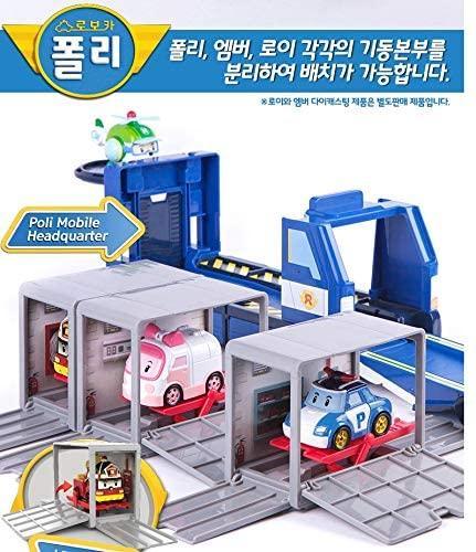 Rynx | Robocar Poli Mobile Transforming Adventure Playset with Diecast Vehicle