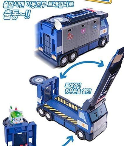 Rynx | Robocar Poli Mobile Transforming Adventure Playset with Diecast Vehicle