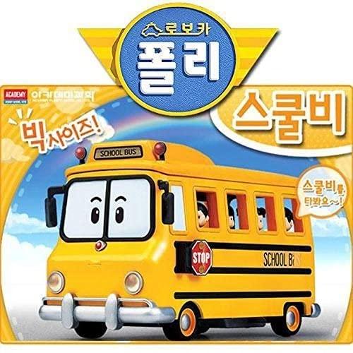 Rynx | Robocar Poli Adventure School Bee Bus Playset with 4 Character Figures