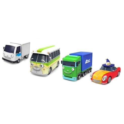 Rynx | Tayo the Little Bus Limited Edition Mini Car Collection - Ignite Imagination with 4 Beloved Characters!