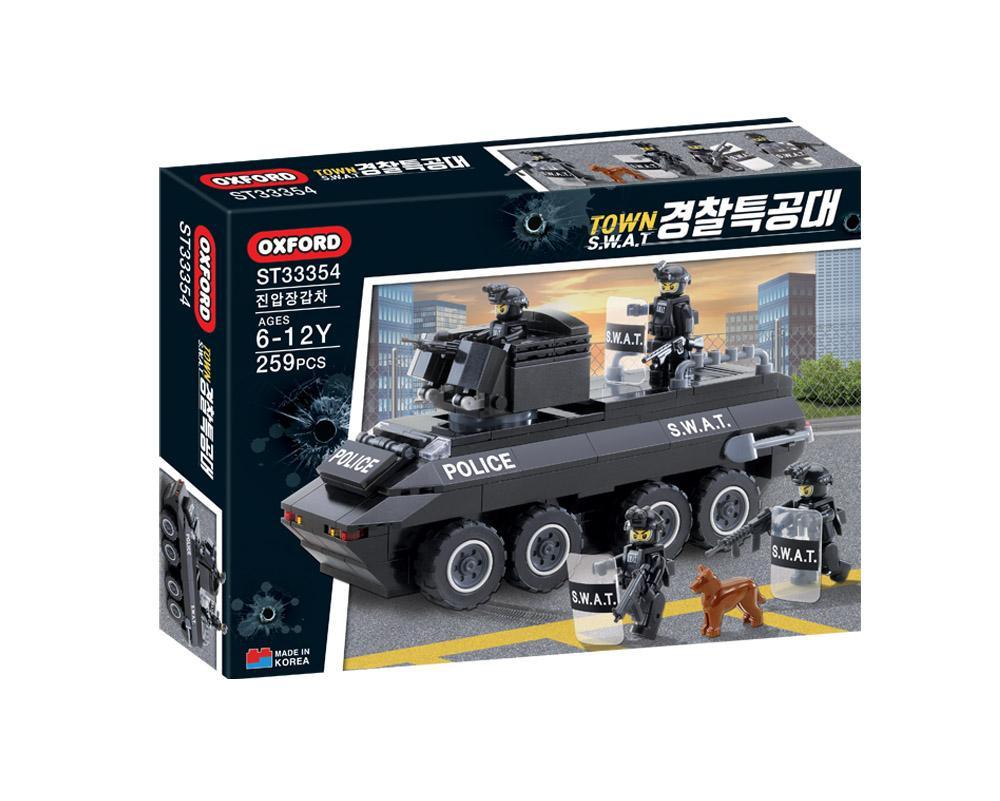 Rynx | SWAT Police Tactical Armored Response Vehicle Building Kit - 259-Piece Creative Set