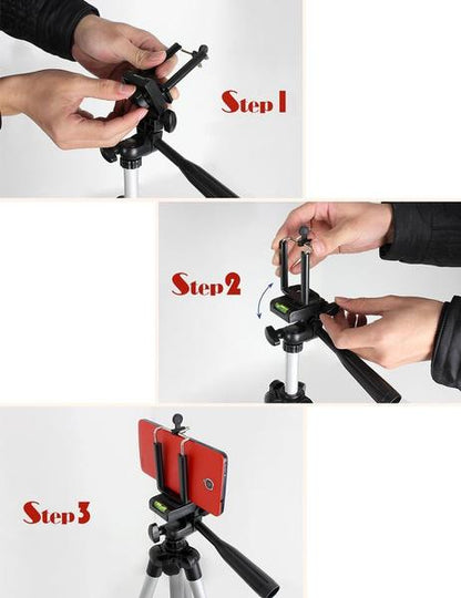 Rynx | Professional collapsible camera tripod holder for mobile phone