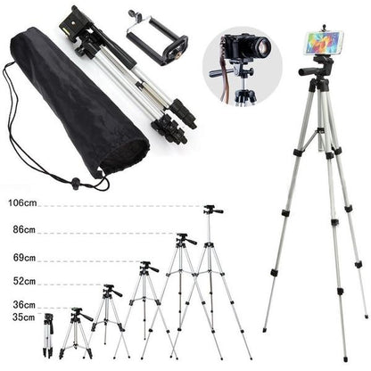Rynx | Professional collapsible camera tripod holder for mobile phone