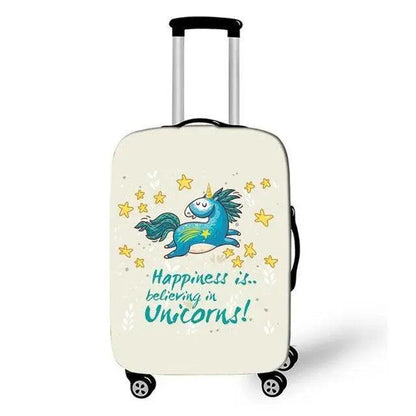 Rynx | Enchanting Unicorn Neoprene Luggage Cover for 18-32 Inch Luggage