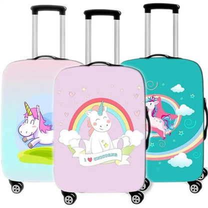 Rynx | Enchanting Unicorn Neoprene Luggage Cover for 18-32 Inch Luggage