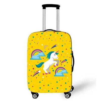 Rynx | Enchanting Unicorn Neoprene Luggage Cover for 18-32 Inch Luggage