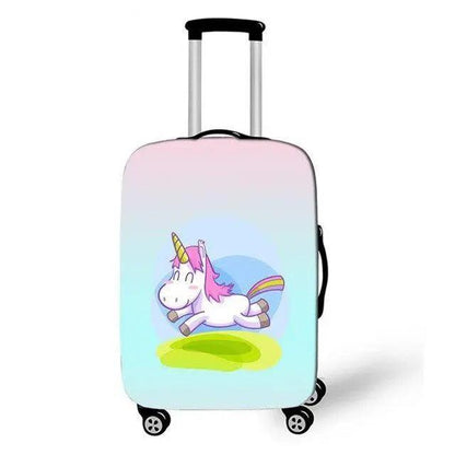 Rynx | Enchanting Unicorn Neoprene Luggage Cover for 18-32 Inch Luggage
