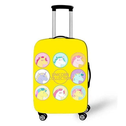 Rynx | Enchanting Unicorn Neoprene Luggage Cover for 18-32 Inch Luggage