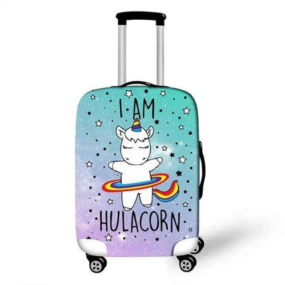 Rynx | Enchanting Unicorn Neoprene Luggage Cover for 18-32 Inch Luggage