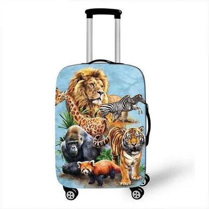 Rynx | Enchanting Unicorn Neoprene Luggage Cover for 18-32 Inch Luggage