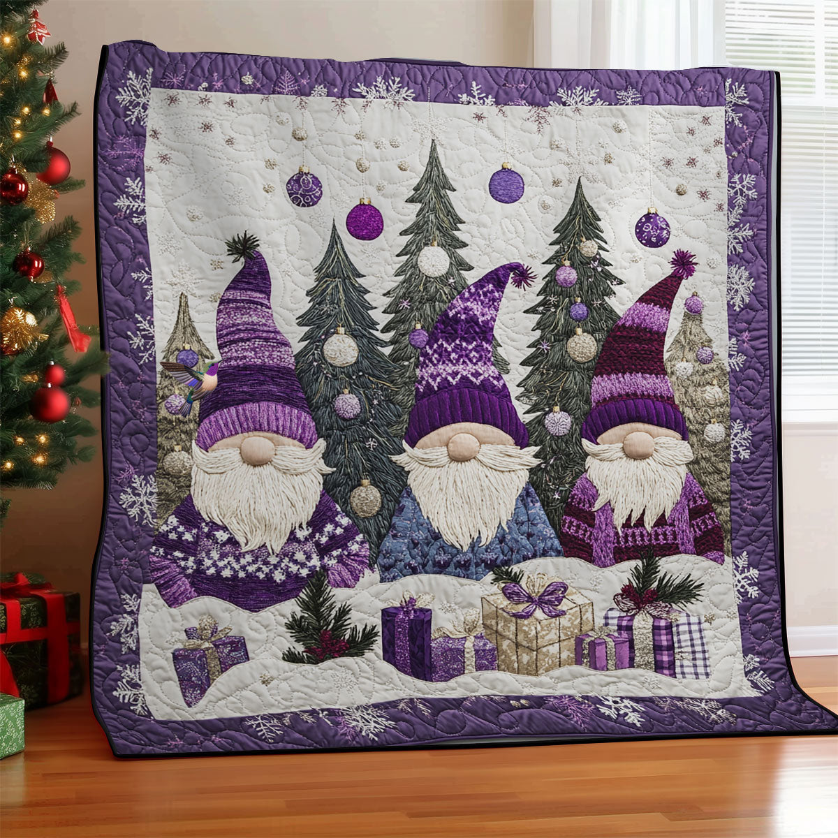 Rynx | Purple Gnome Blanket