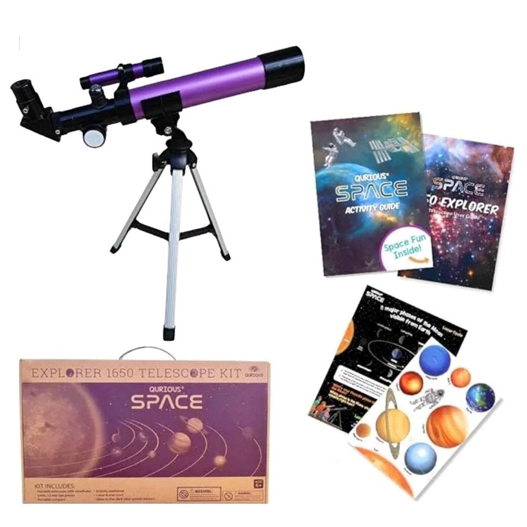 Rynx | Qurious Space Kid’s Explorer 1650 Telescope Set