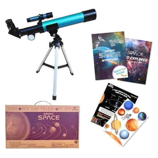 Rynx | Qurious Space Kid’s Explorer 1650 Telescope Set