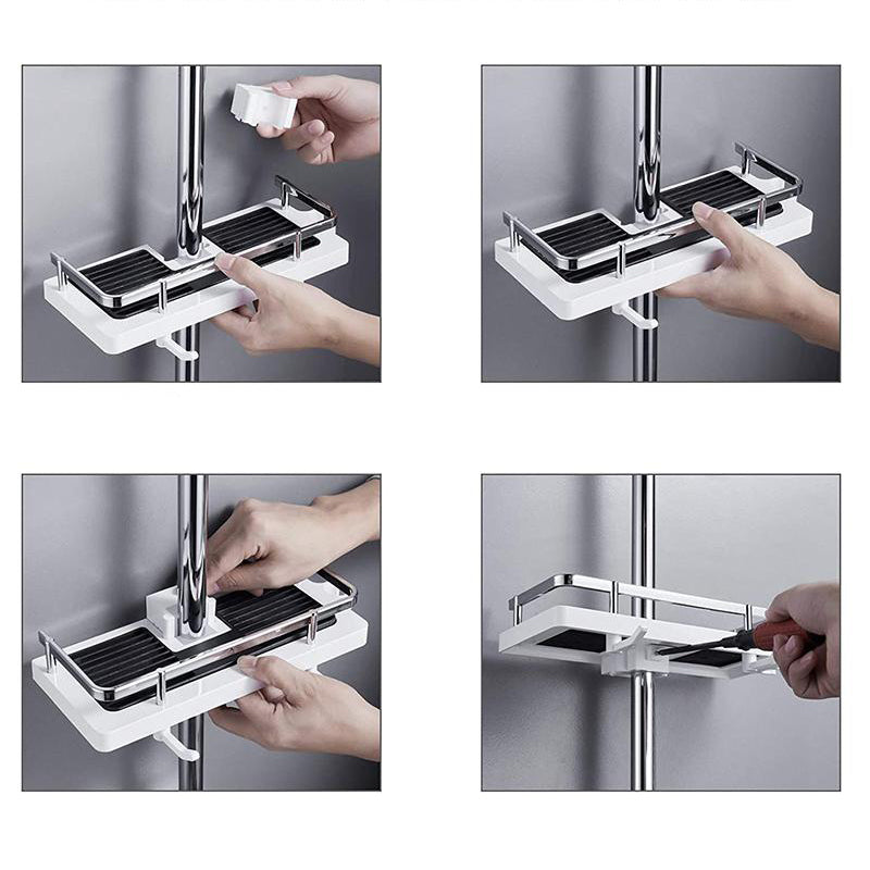 Rynx | Pole Shower Storage Rack Holder
