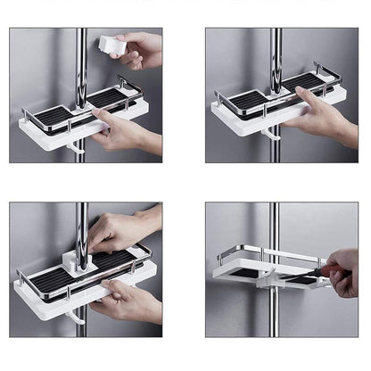 Rynx | Pole Shower Storage Rack Holder