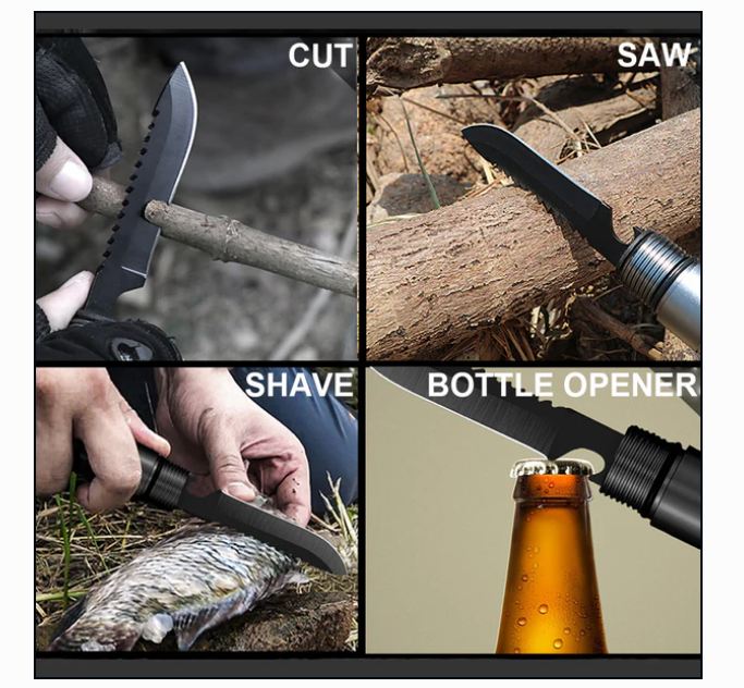 Rynx | Multifunctional tactical shovel foldable camping survival emergency tools