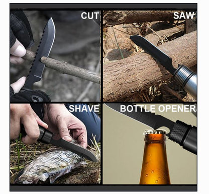 Rynx | Multifunctional tactical shovel foldable camping survival emergency tools