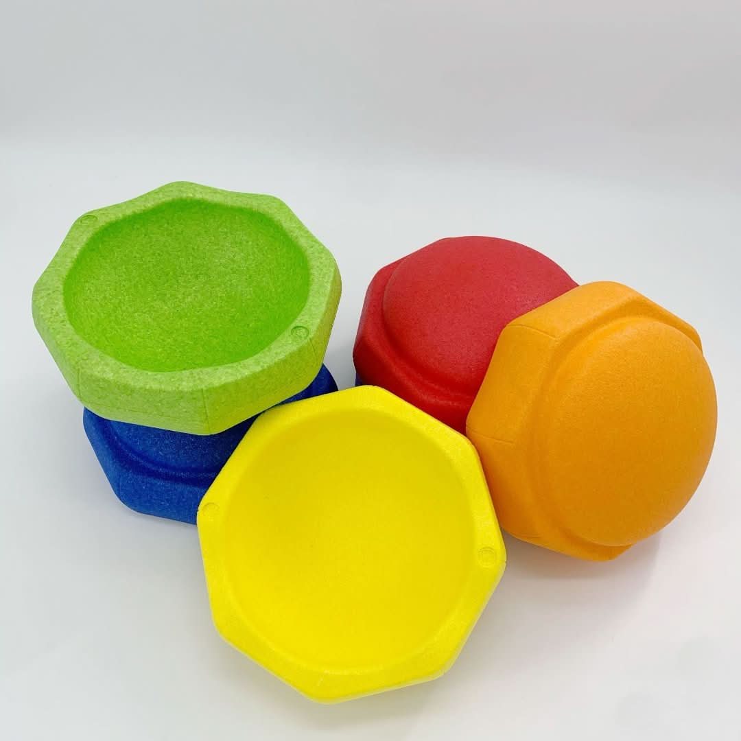 Rynx | Stackable stepping stones for Creative Play and Balance - StepJoy