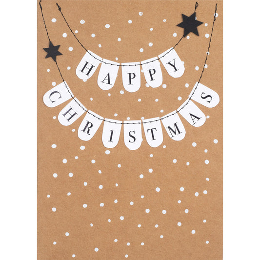 Rynx | Pennant Chain Card Happy Christmas