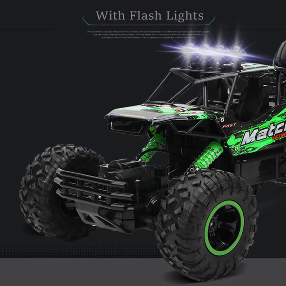 RYNX | Remote-Controlled Car, 4X4, Monster Truck, Rock Crawler, 2.4 G, Off-Road Climbing Car