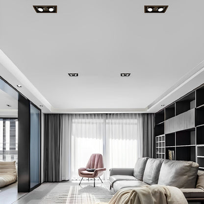 Rynx | Rectangular Lights Adjustable Three-Level Dimming Recessed Spotlight