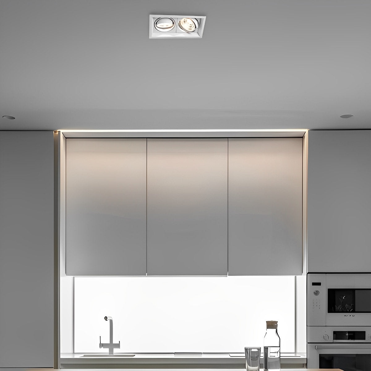 Rynx | Rectangular Lights Adjustable Three-Level Dimming Recessed Spotlight