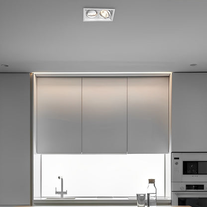 Rynx | Rectangular Lights Adjustable Three-Level Dimming Recessed Spotlight