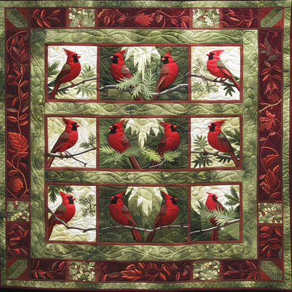 Rynx | Red Cardinal Quilt
