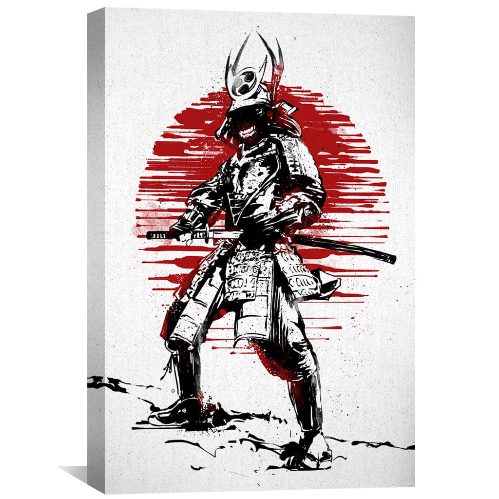 Rynx | Red Sun Samurai Canvas