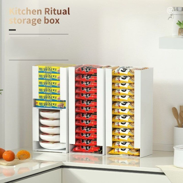 Rynx | Tidy Kitchen Snack Storage Box Organizer