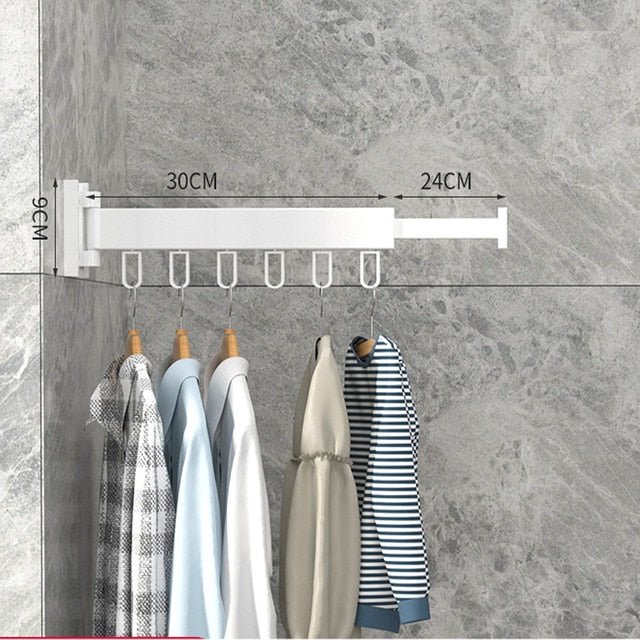 RYNX | Expandable Drying Cabinet, Collapsible Clothes Hanger, Wall Mount